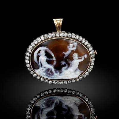 Cameo with Amphitrite
