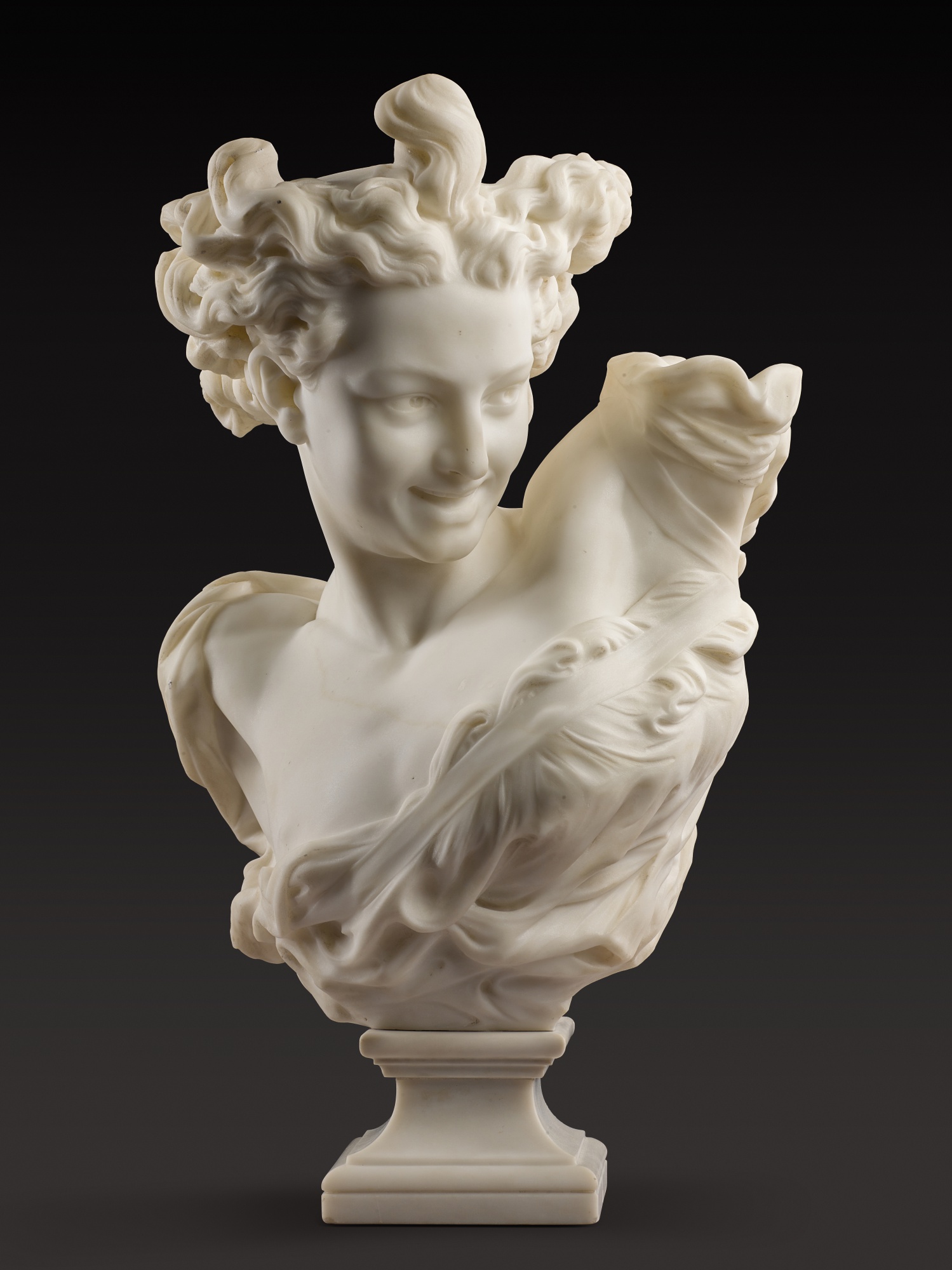 Jean-Baptiste Carpeaux — Bust of Le Génie de la Danse (The Spirit of the Dance)