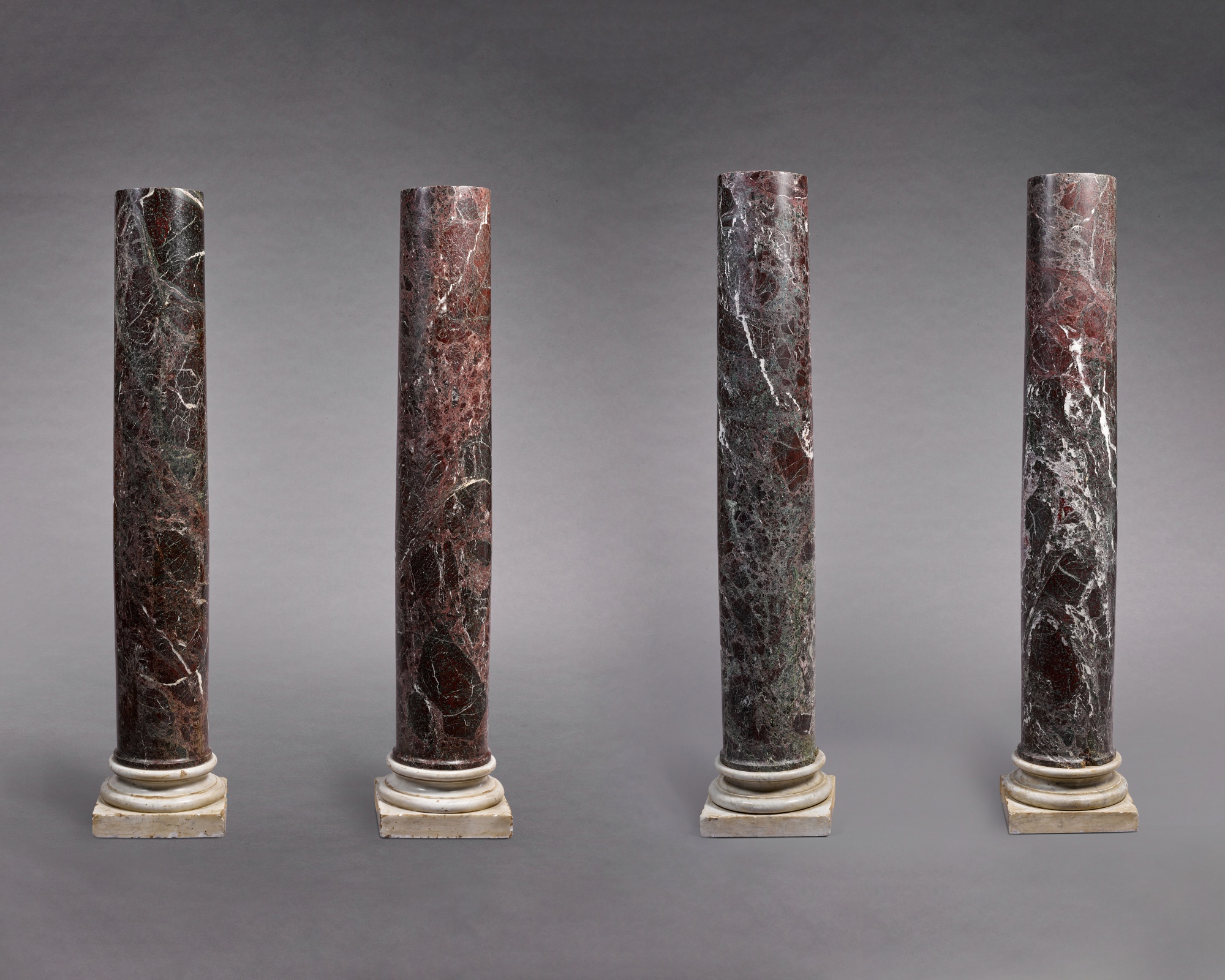 Four monumental columns