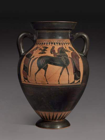 An Attic Black-figured Belly Amphora