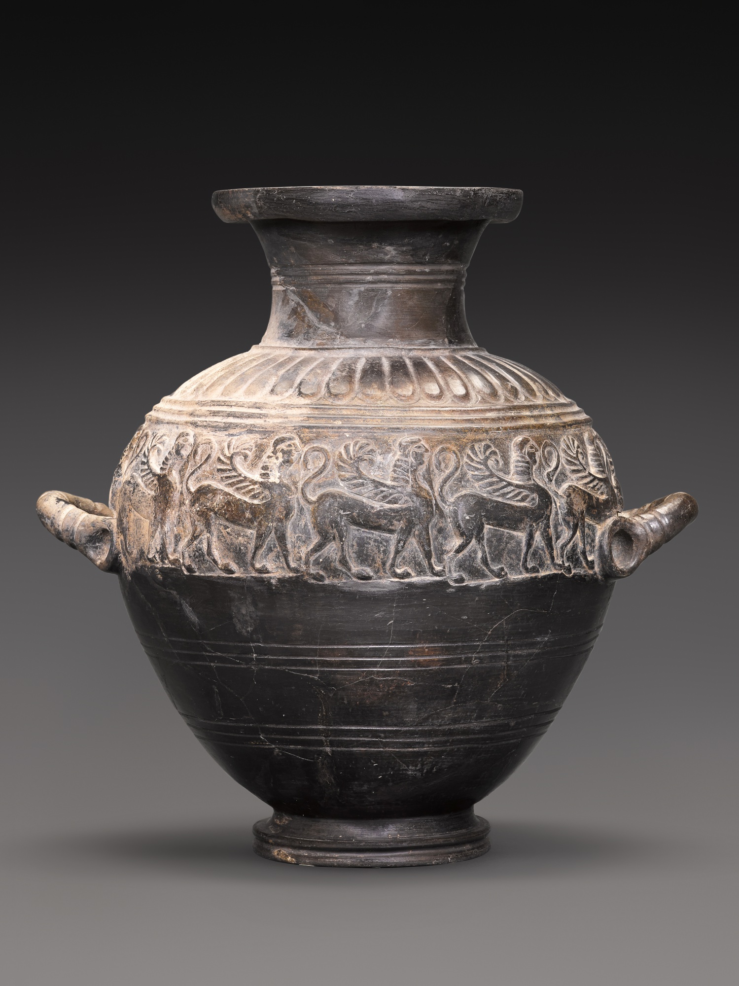 An Etruscan Bucchero Hydria — An Etruscan Bucchero Hydria, 6th Century B.C. 
