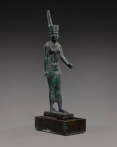 An Egyptian Bronze Figure of Neith