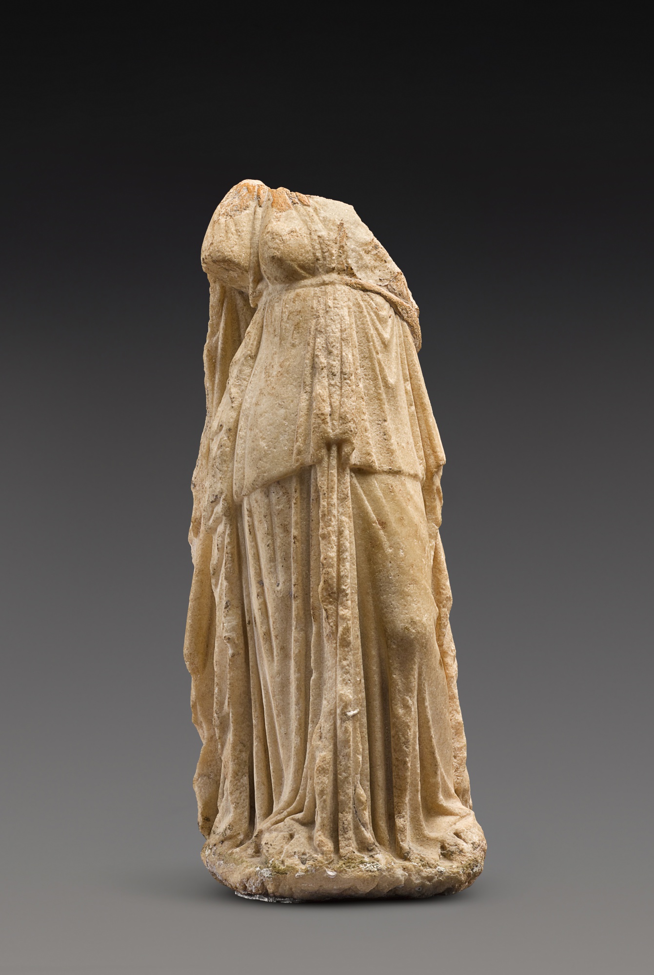 Unknown — A Hellenistic Marble Figure of a Peplophoros, circa 2nd Century B.C.
