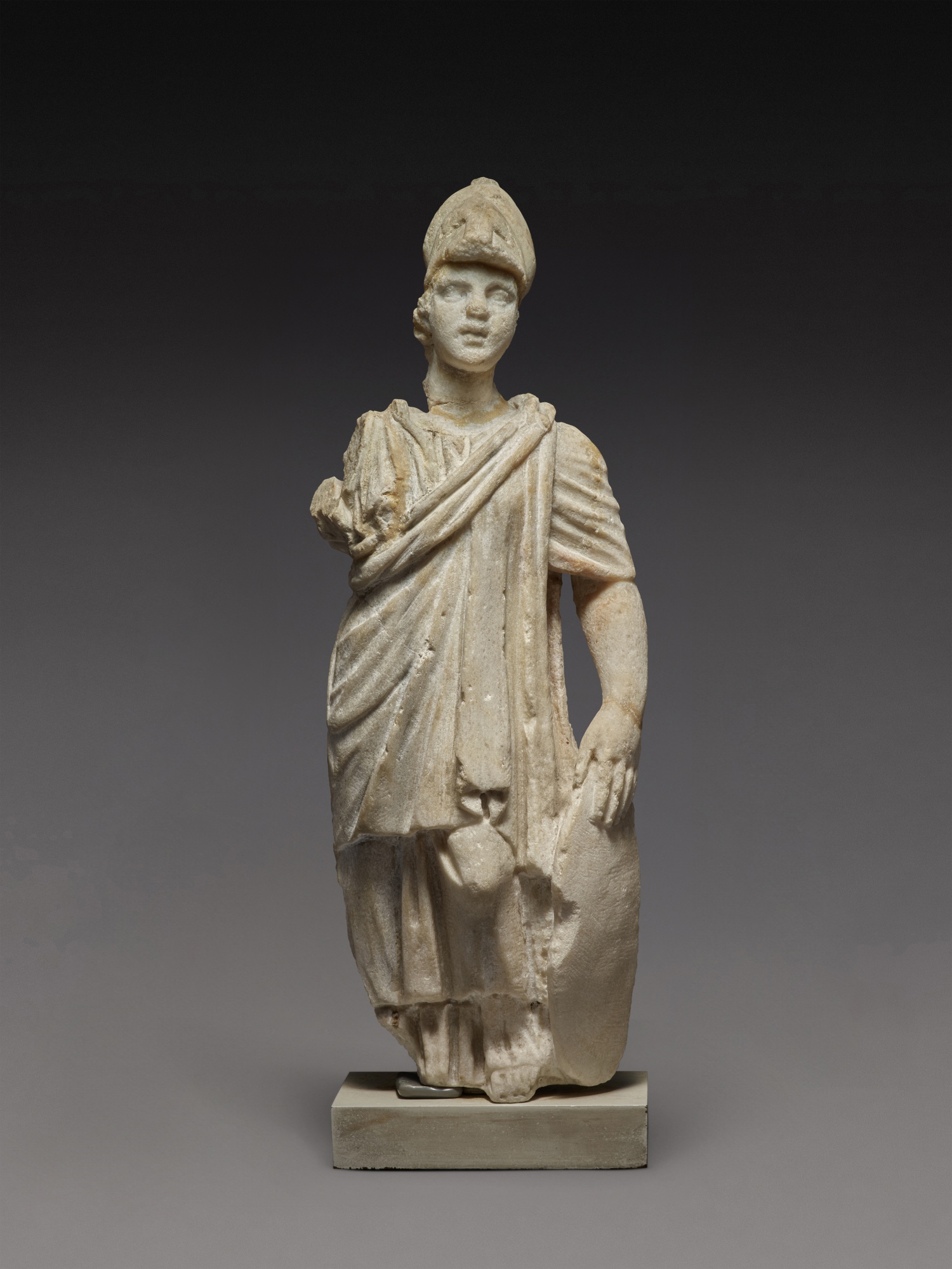 A Roman Marble Relief Figure of Athena — A Roman Marble Relief Figure of Athena, circa 1st/2nd Century A.D.