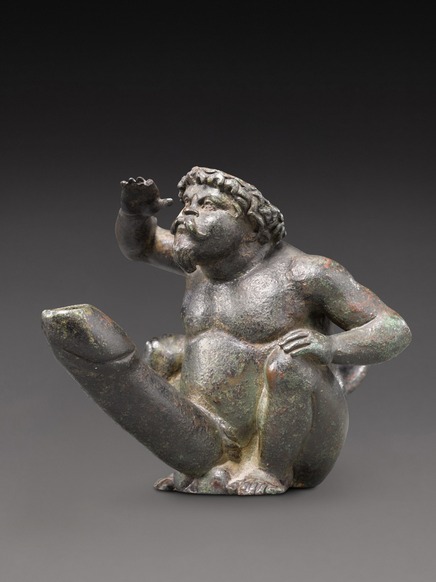 A Roman Bronze Oil Lamp — A Roman Bronze Oil Lamp, circa 1st/2nd Century A.D. 