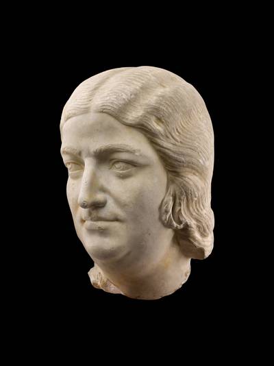  A Roman Marble Portrait Head of a Woman, Severan, circa 220 A.D.