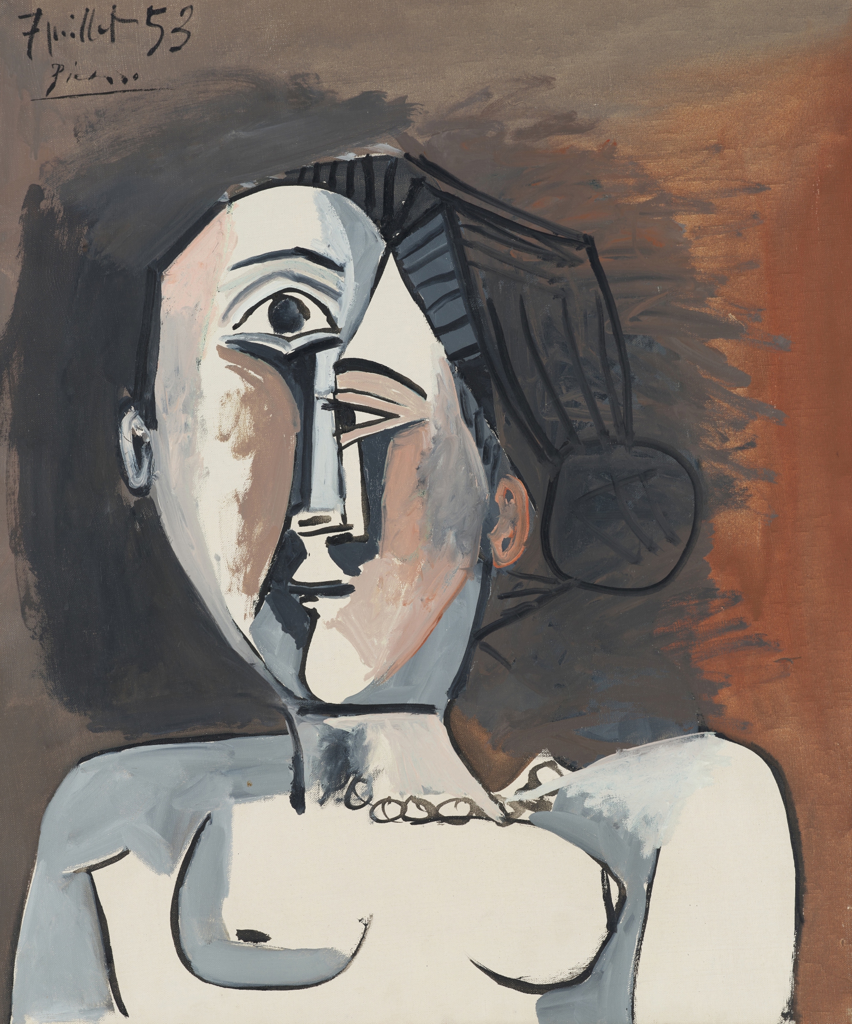Pablo Picasso — Buste de femme