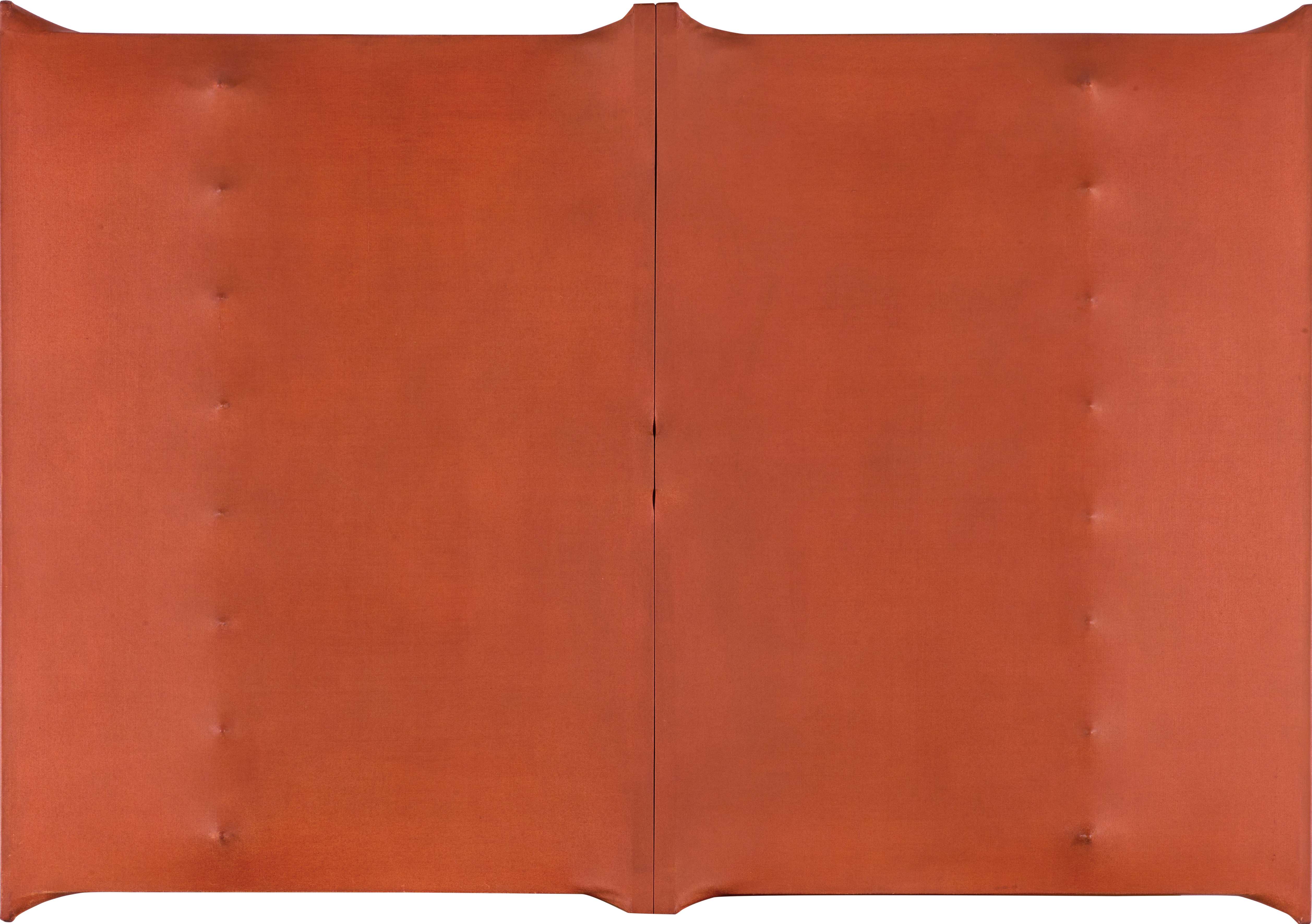 Enrico Castellani — Superficie rossa