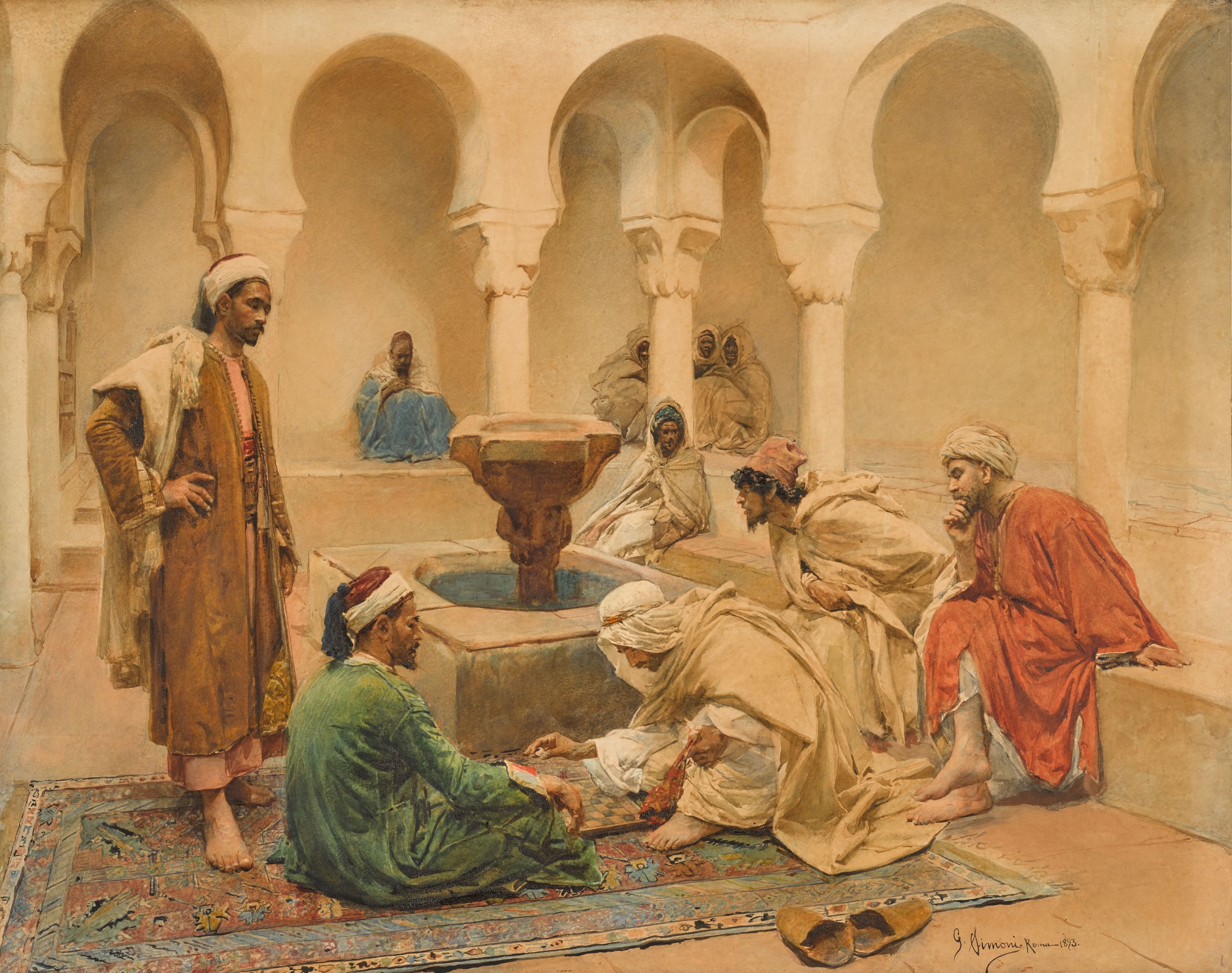 Gustavo Simoni — The Game of Draughts