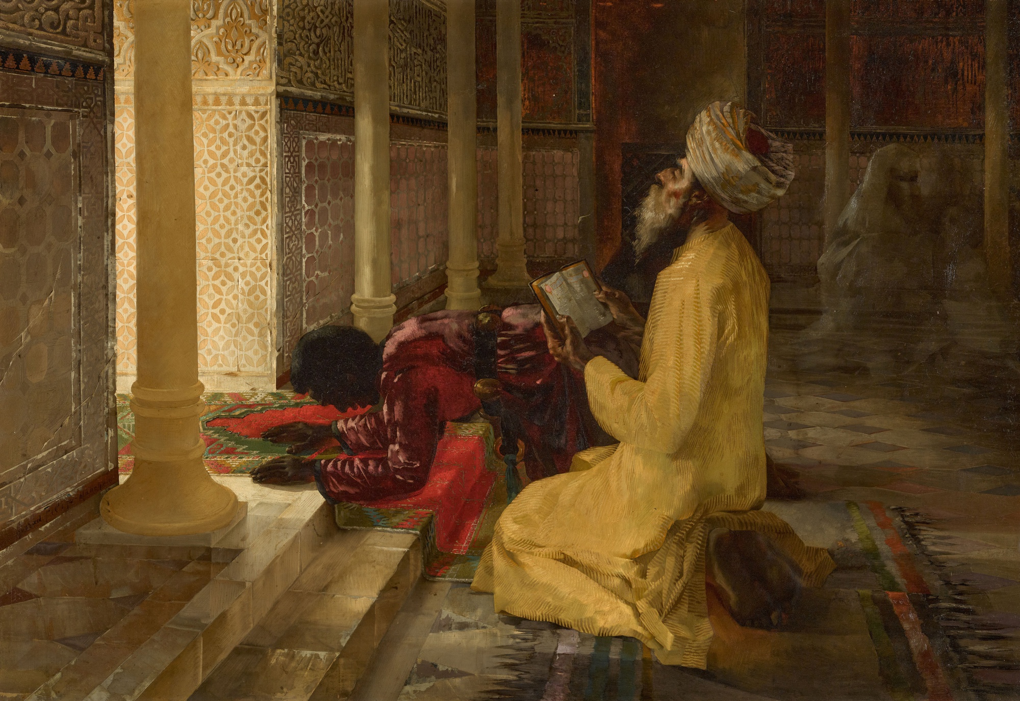 Konrad Filip — Prayer in the Mosque