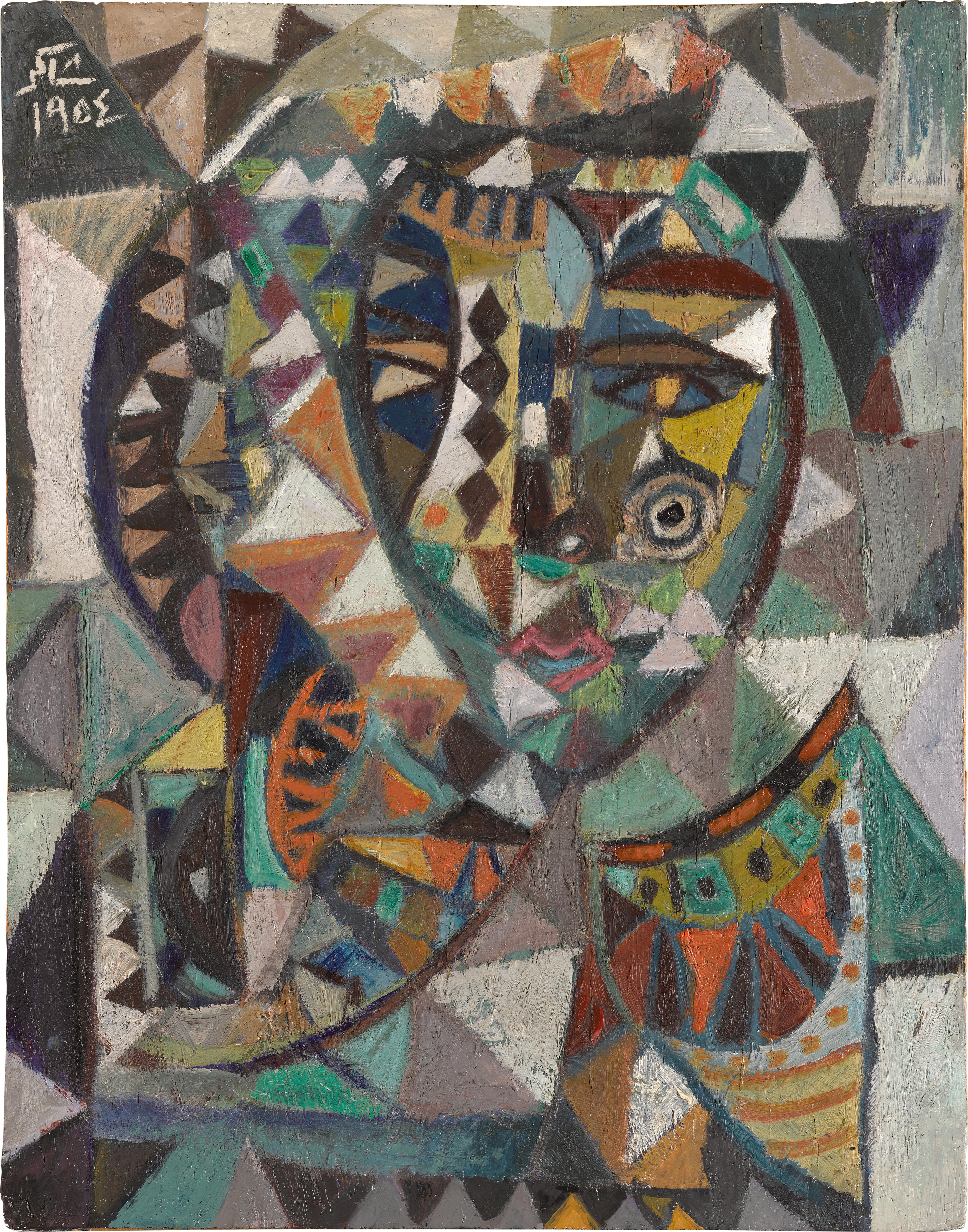 Shakir Hassan Al Said — Untitled (Portrait)