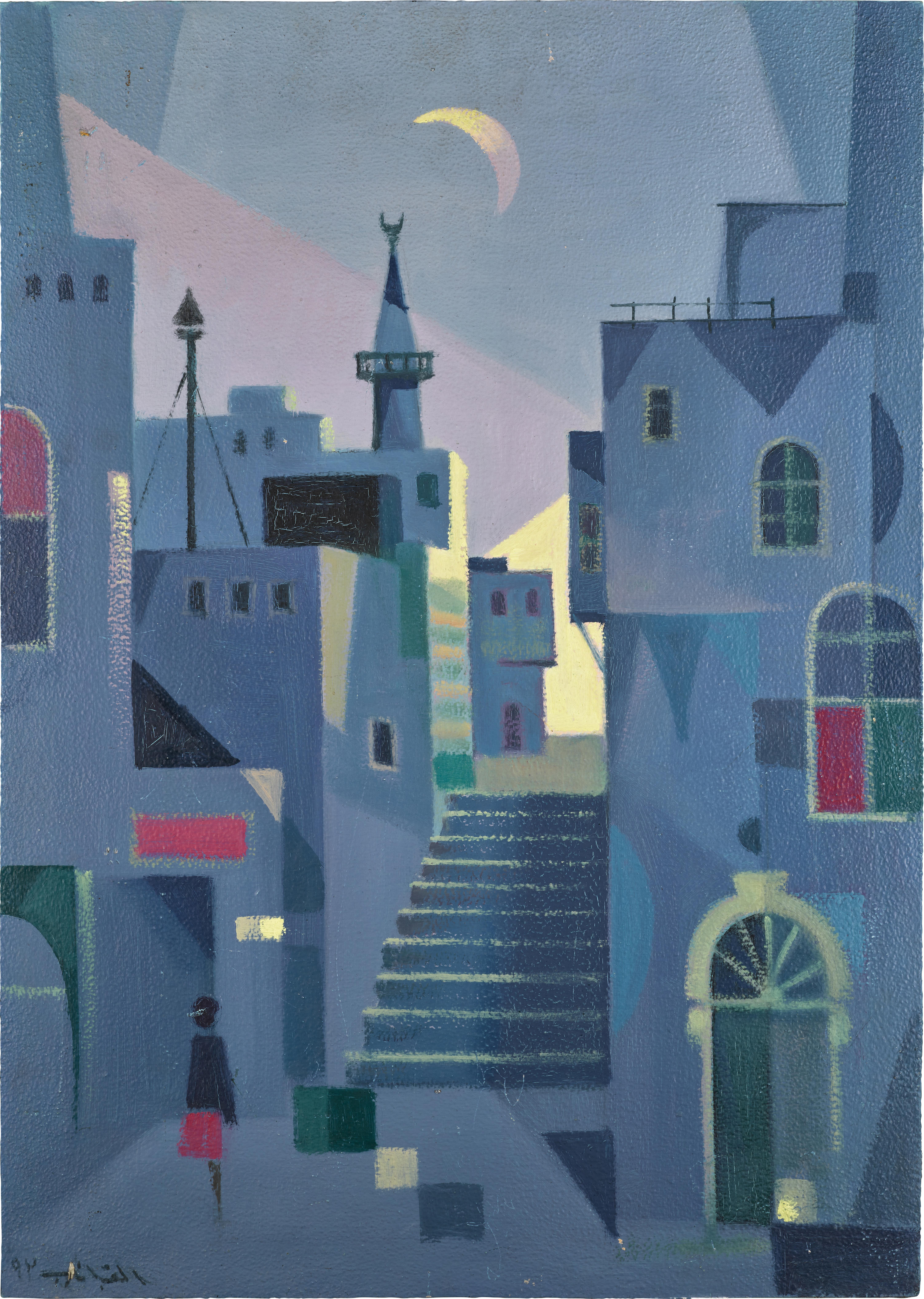 Mohamed Kabbani — Untitled (The Narrow Street) 