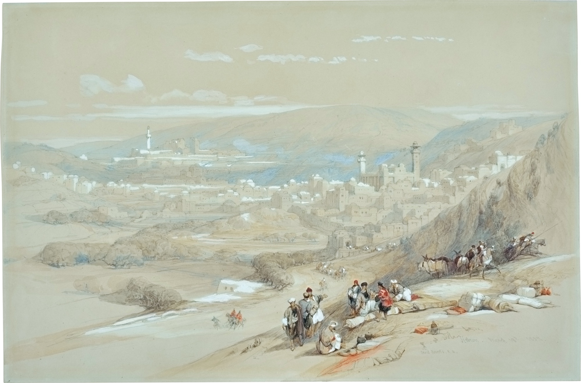 David Roberts — Hebron