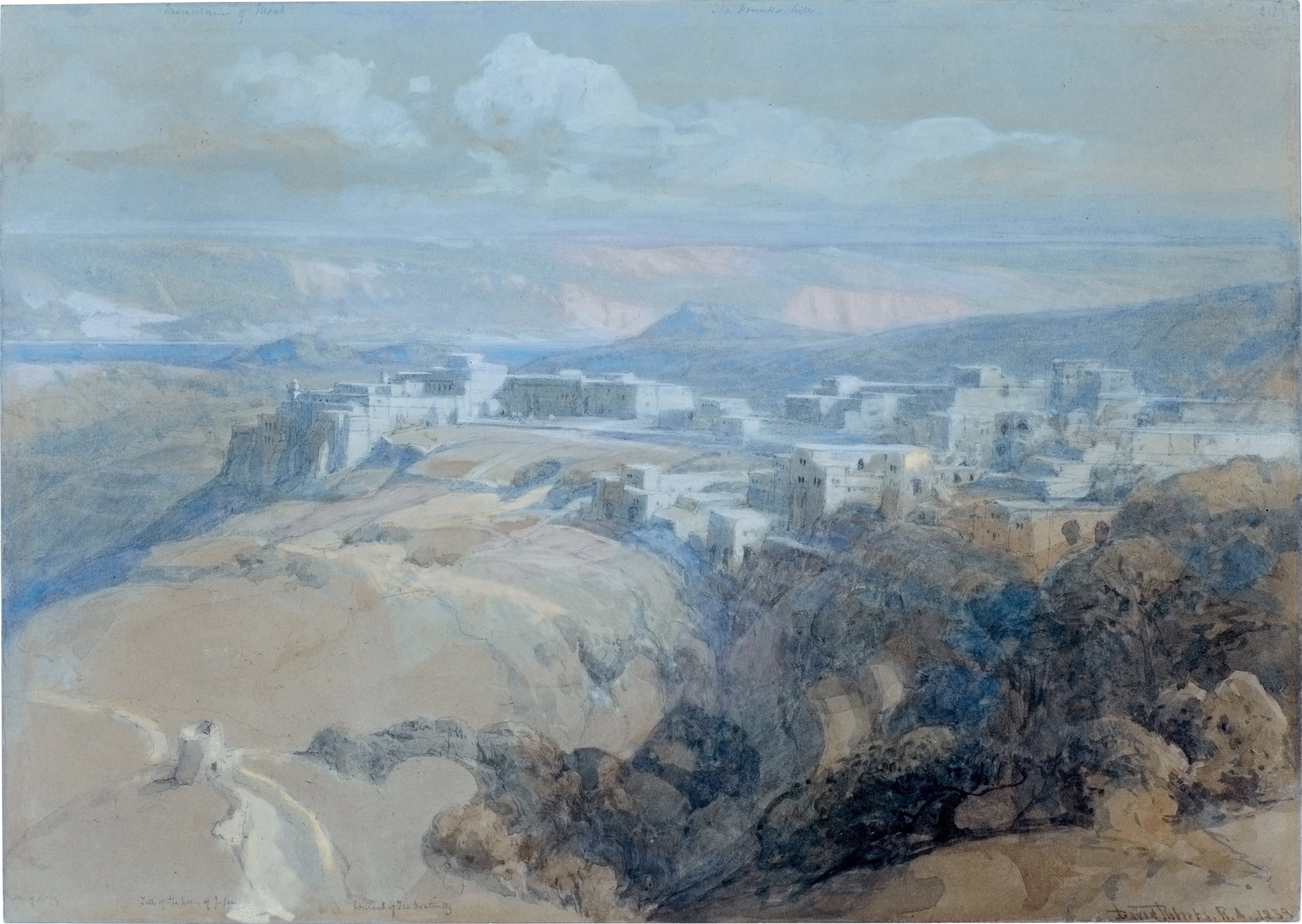 Bethlehem, looking towards the Dead Sea 