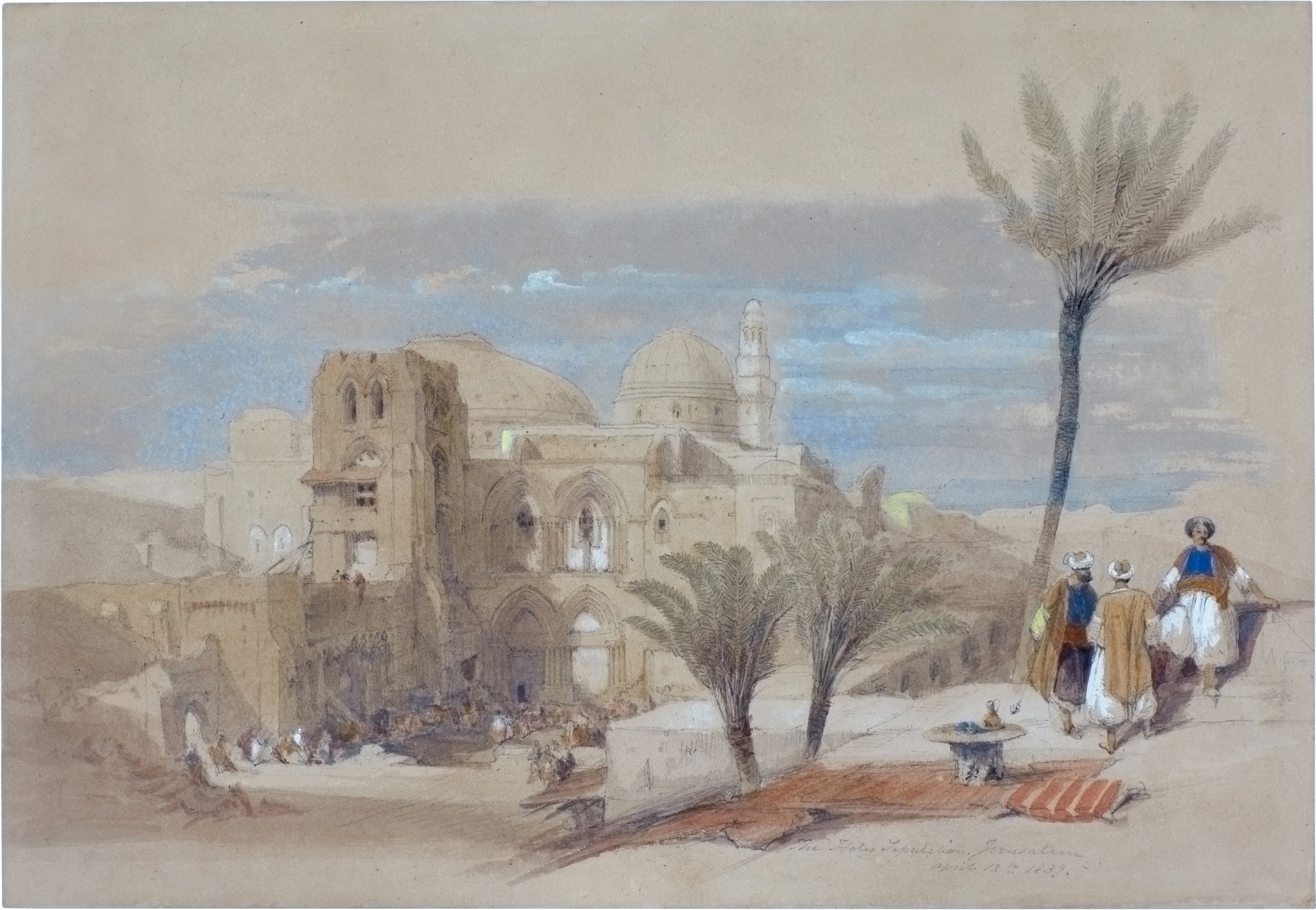 David Roberts — The Holy Sepulchre, Jerusalem