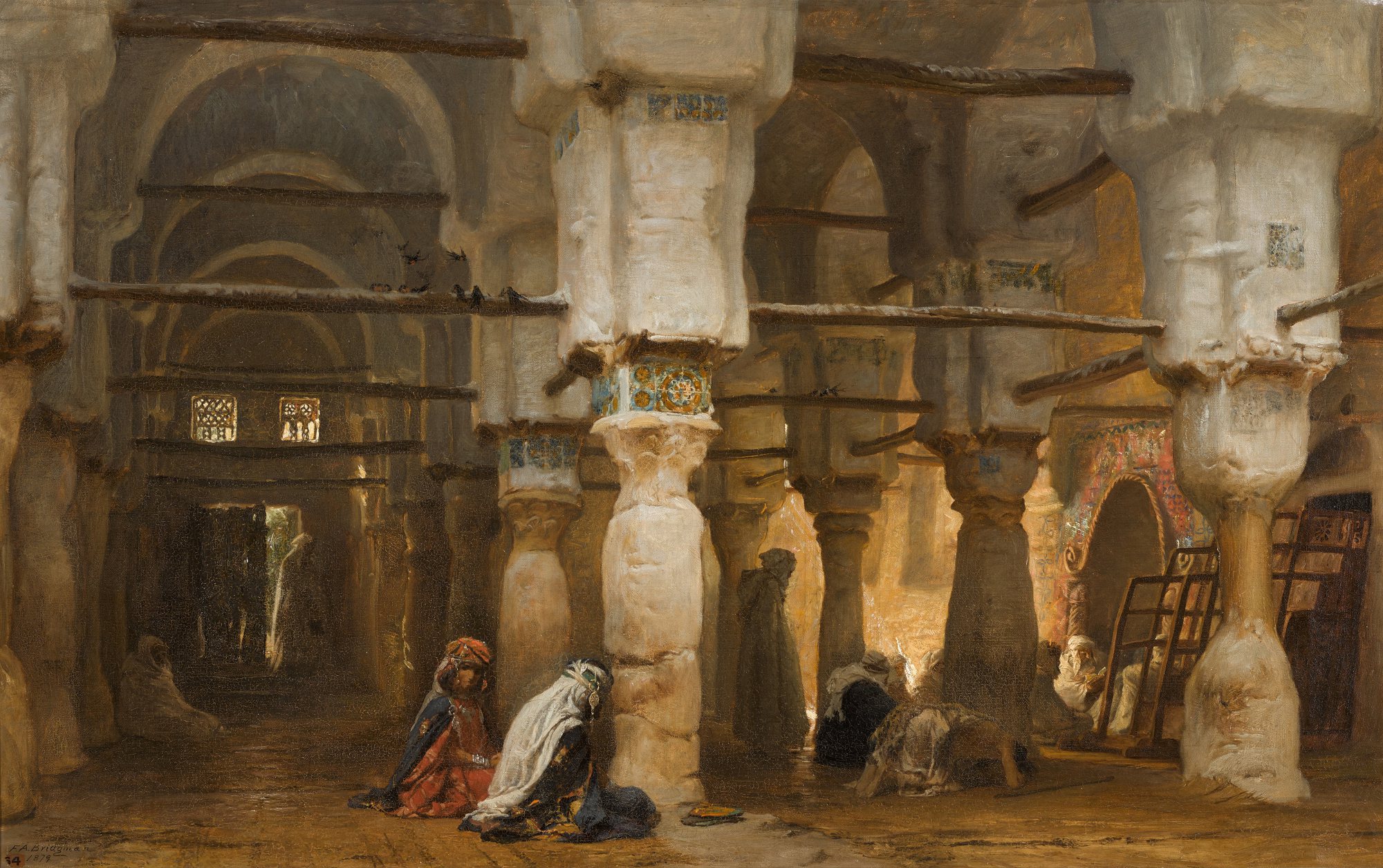 Frederick Arthur Bridgman — Sanctuary in the Sahara