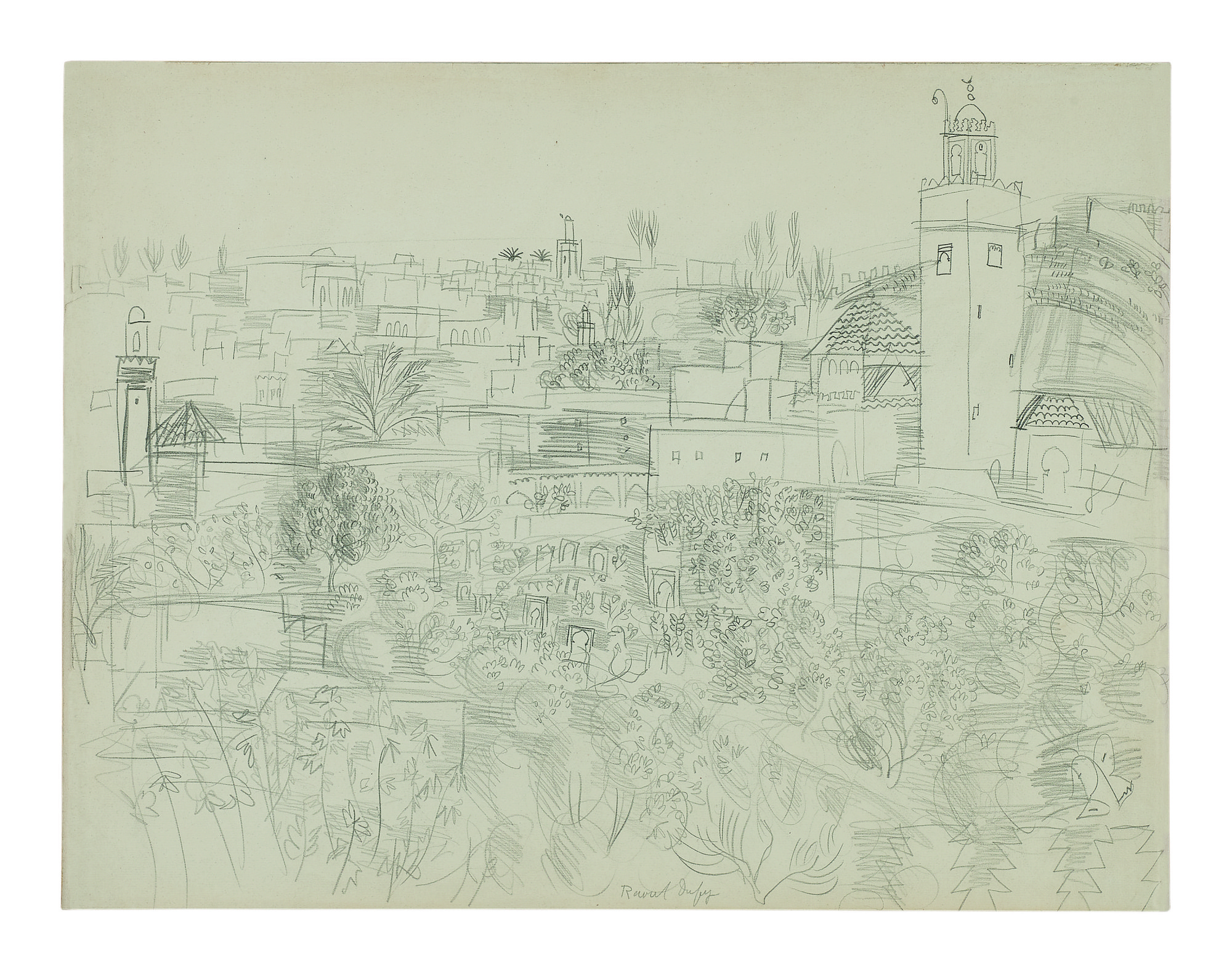Raoul Dufy — Raoul Dufy (1877 - 1953) Fes (maroc)