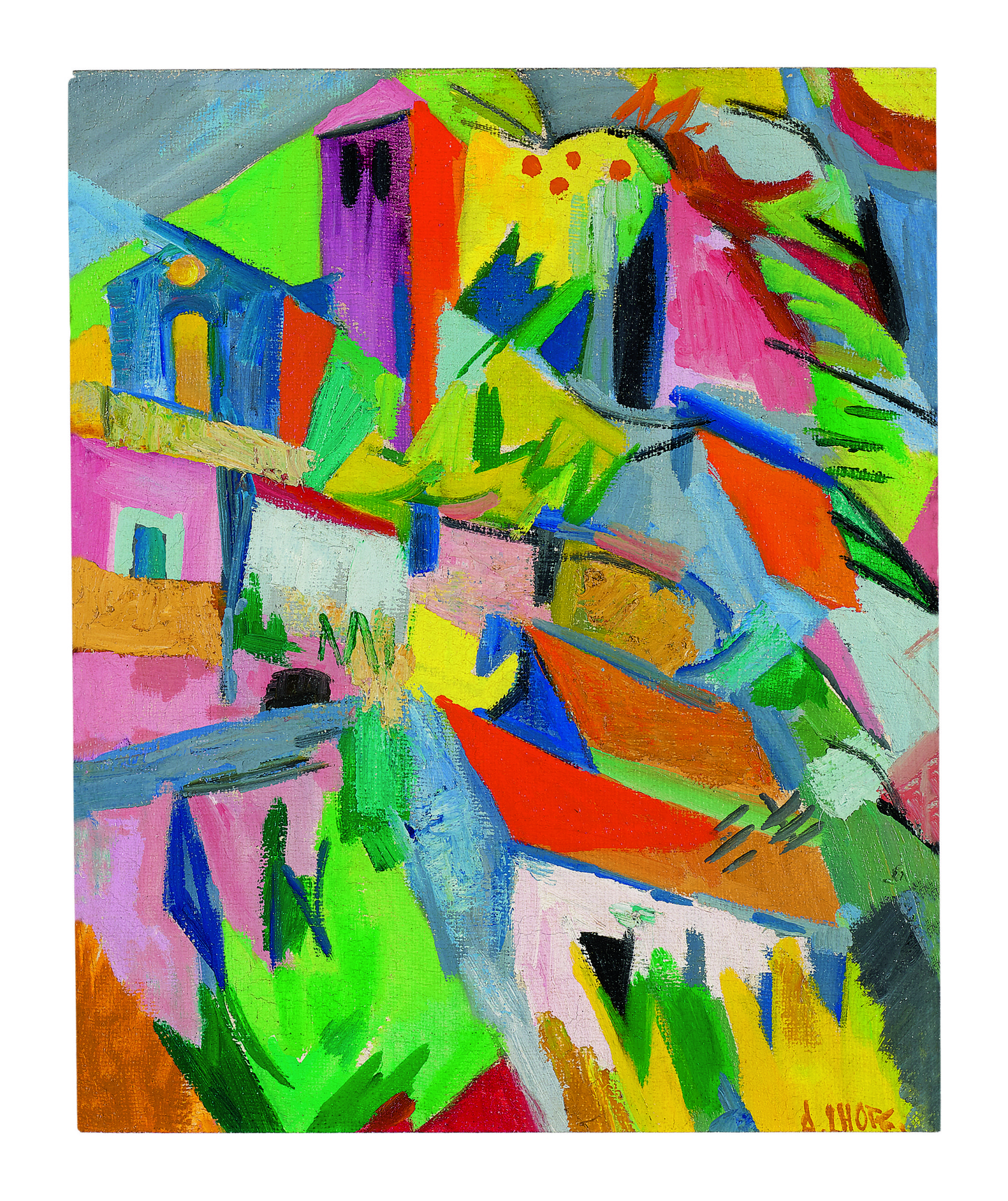 André Lhote — L'église De Mirmande