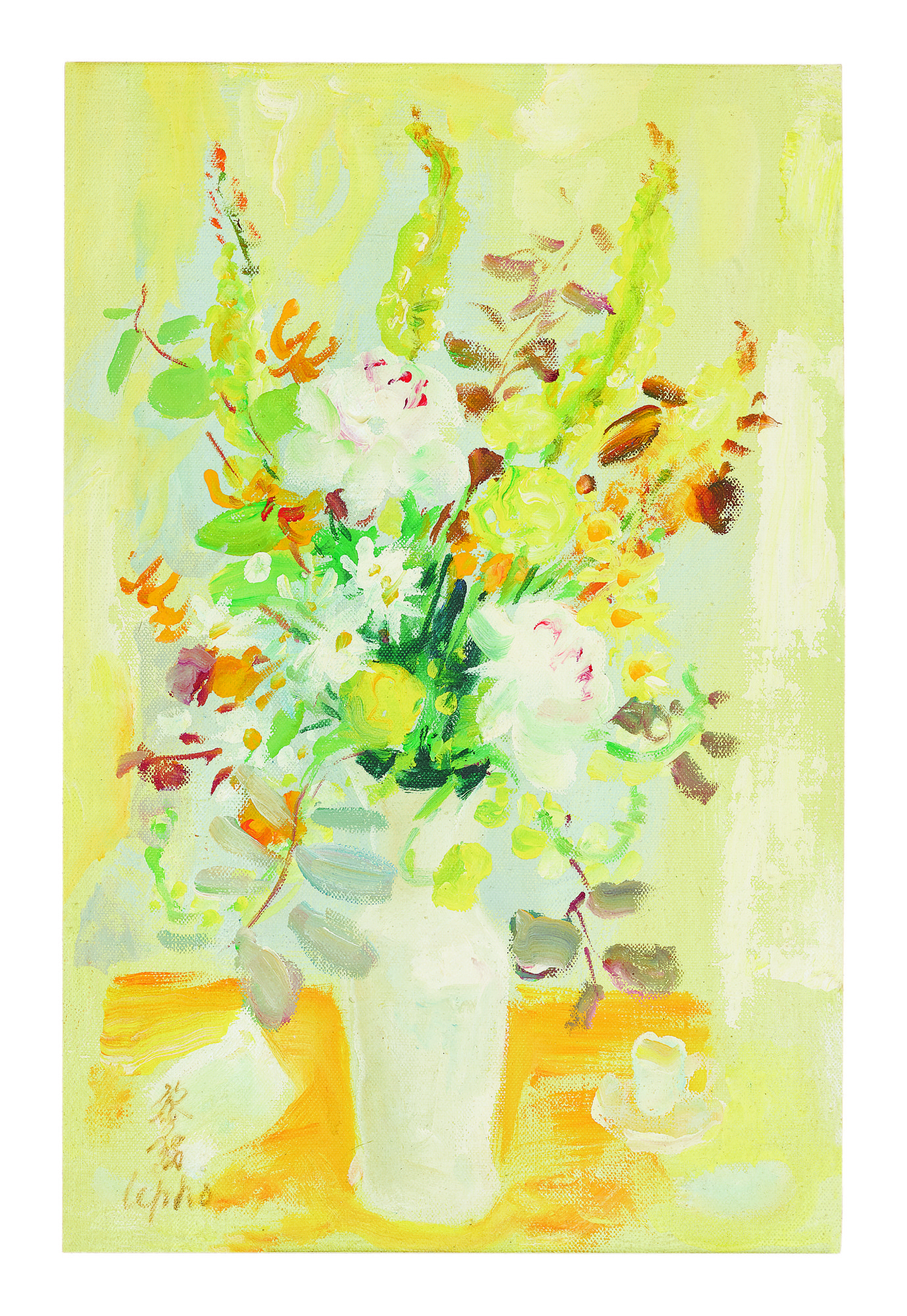 Lê Phổ — Vase De Fleurs