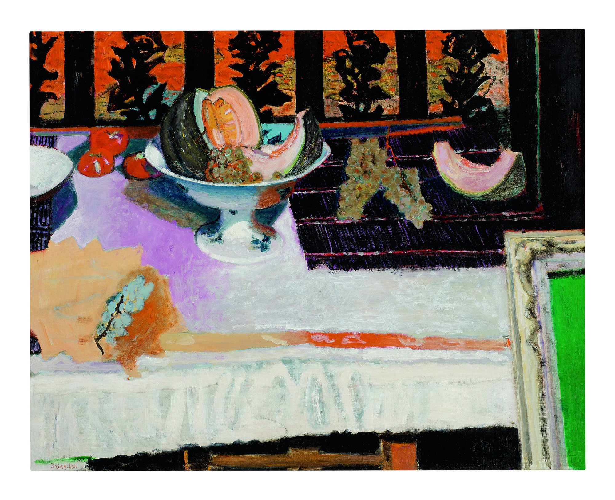 Maurice Brianchon — Nature Morte Au Melon