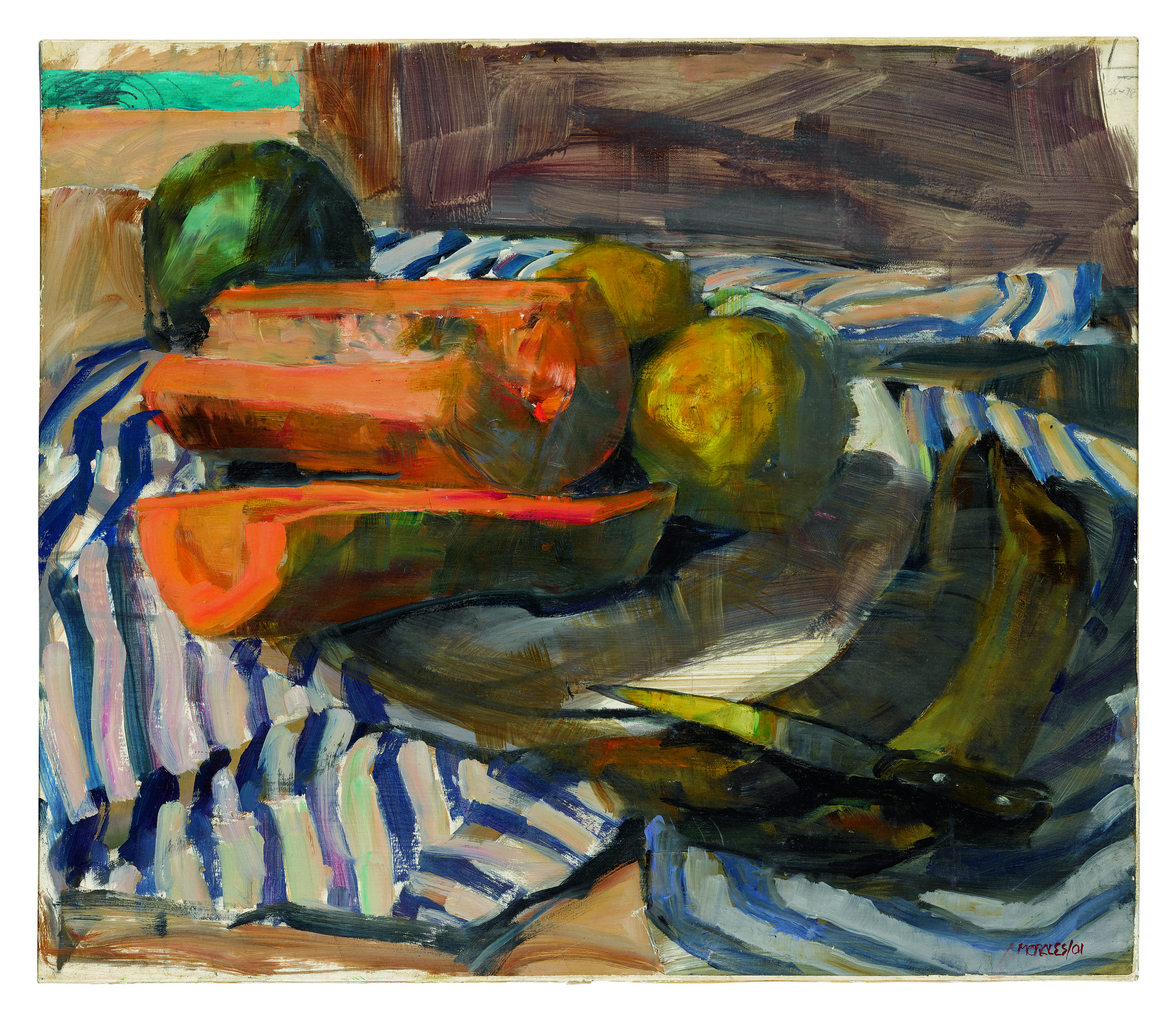 Armando Morales — Bodegón Con Papaya