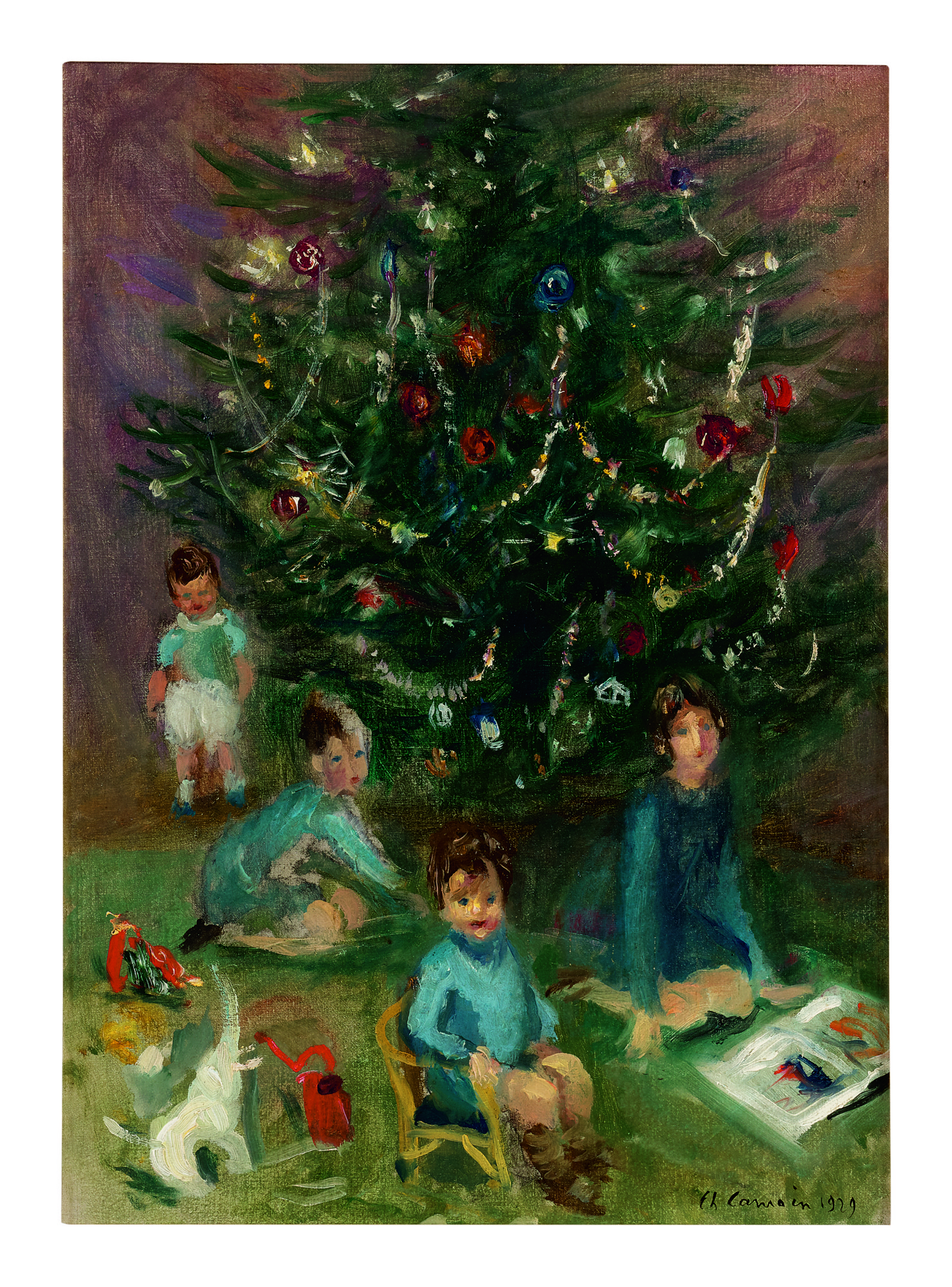 Charles Camoin — Noël Chez Les Vanier