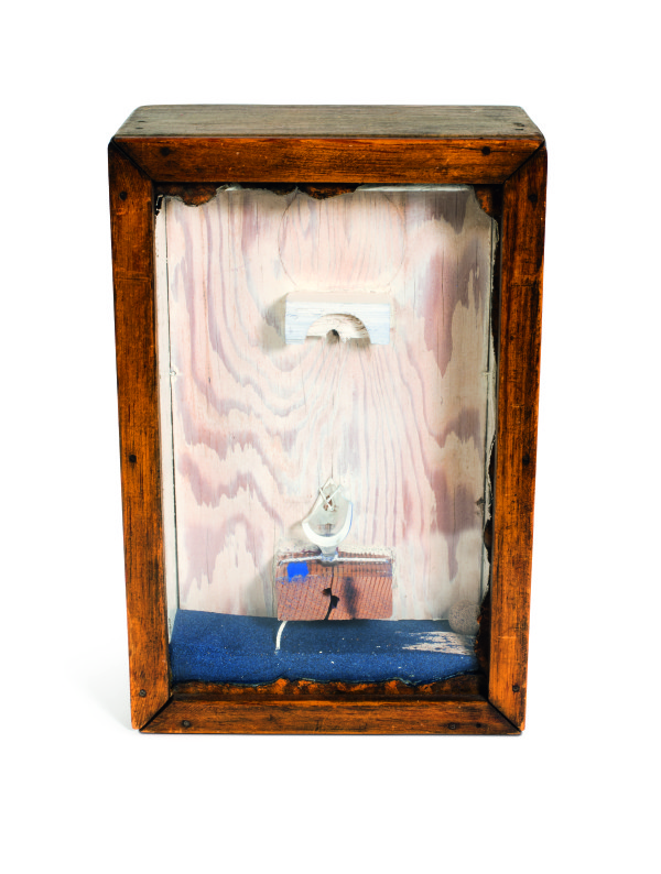Joseph Cornell — Untitled (blue Sand Fountain)