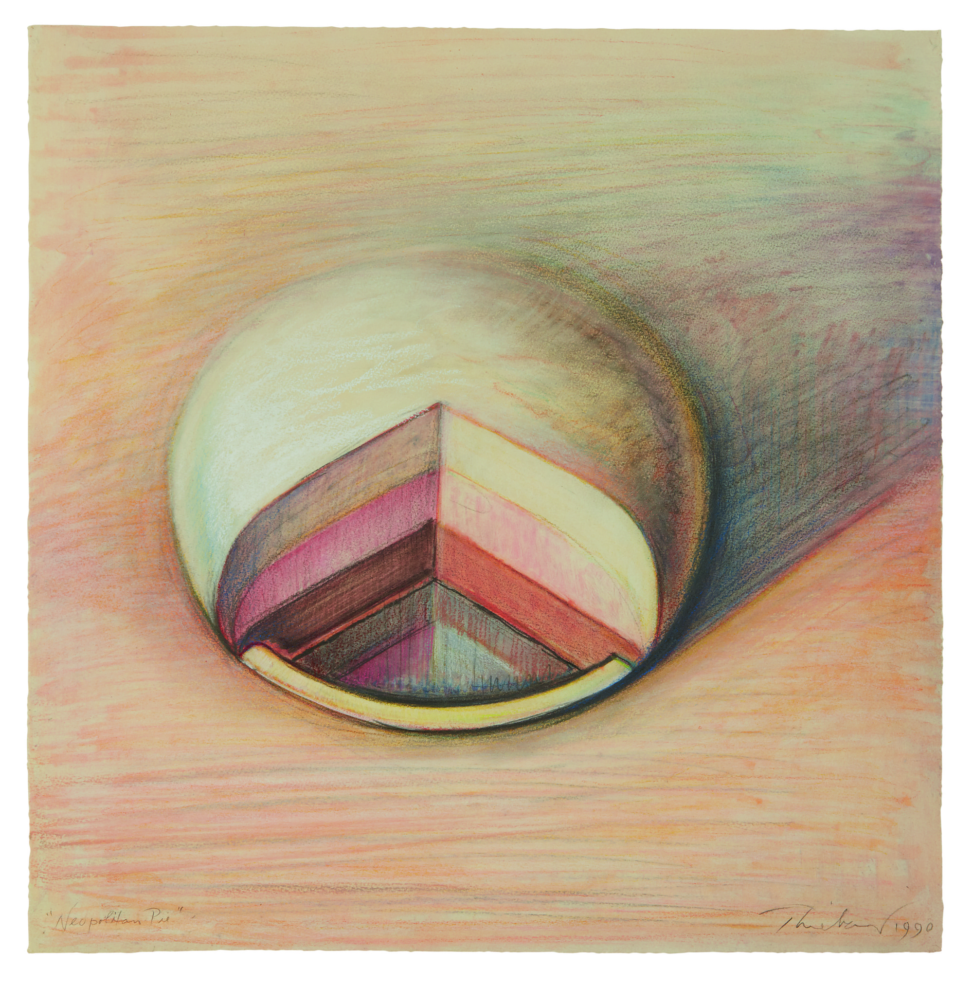 Wayne Thiebaud — Neapolitan Pie