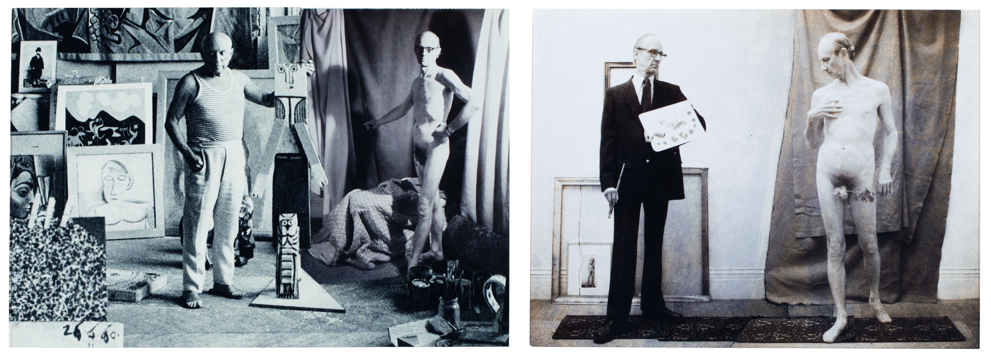John O'reilly — Posing For Picasso; As Artist And Model