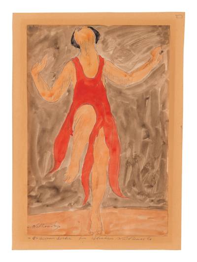 Isadora Duncan Dancing Iii