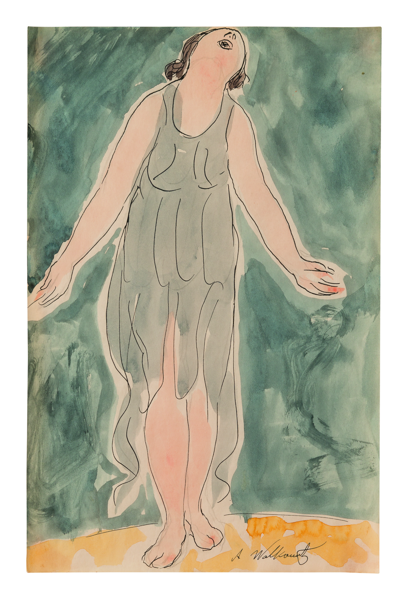 Isadora Duncan Dancing Ii