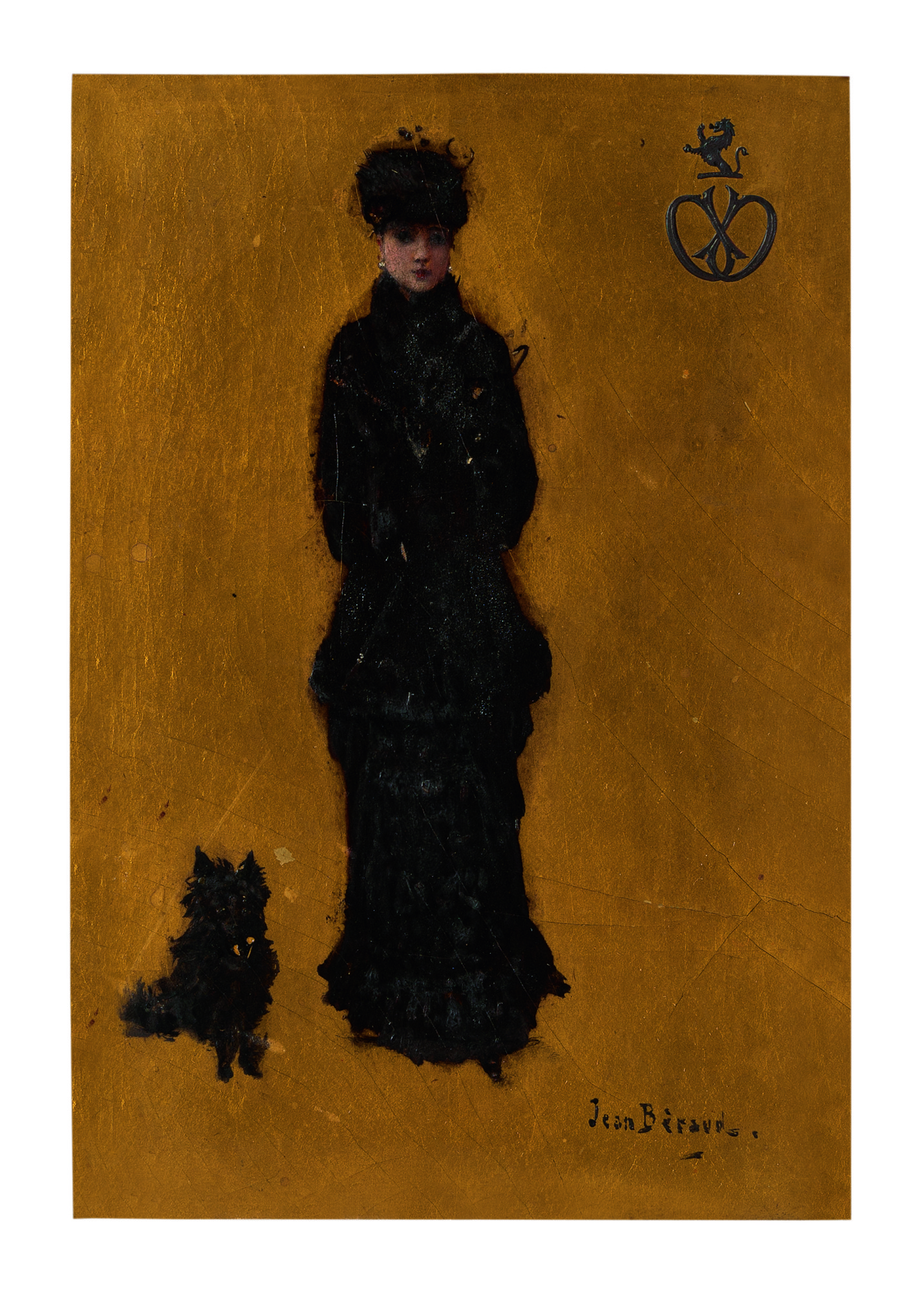 Portrait De Madame Delphine Deligné