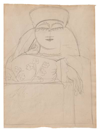 Design For The Commedia Dell’arte (a Double-sided Work)