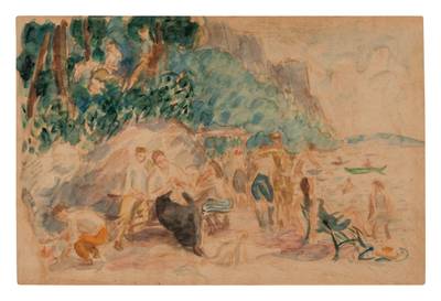 Bathers (park By The River)