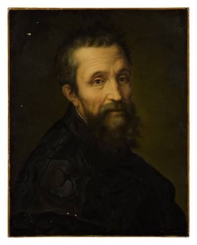 Portrait Of Michelangelo Buonarroti (1475–1564), Bust Length