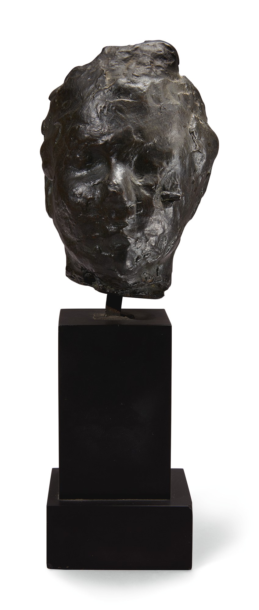 Edgar Degas — Tête, Petite Étude Pour Le Portrait De Madame Salle