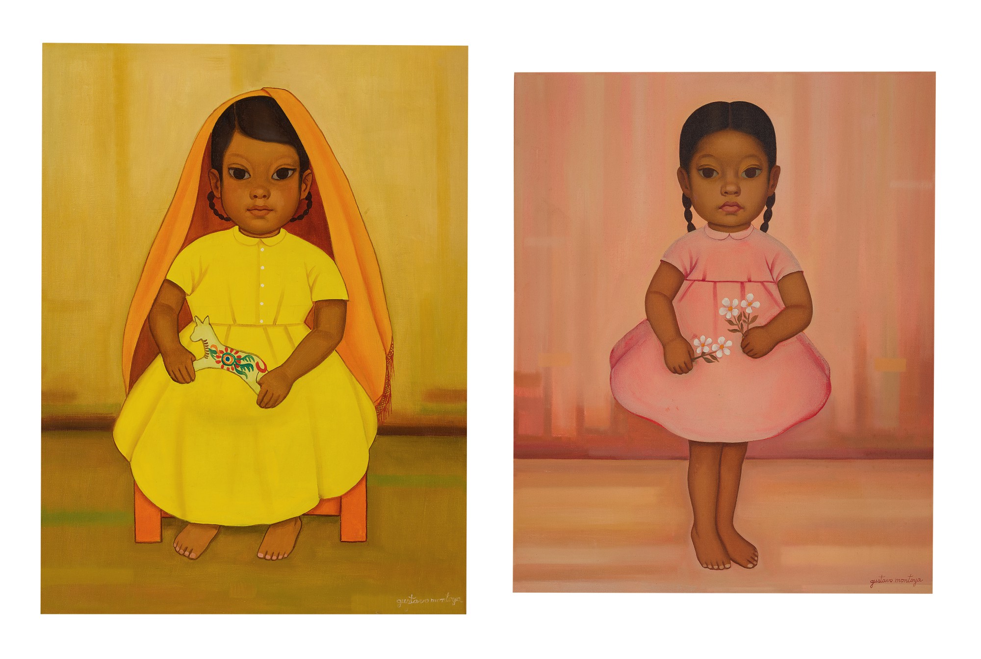 Gustavo Montoya — Untitled & Niña Con Rebozo: A Pair