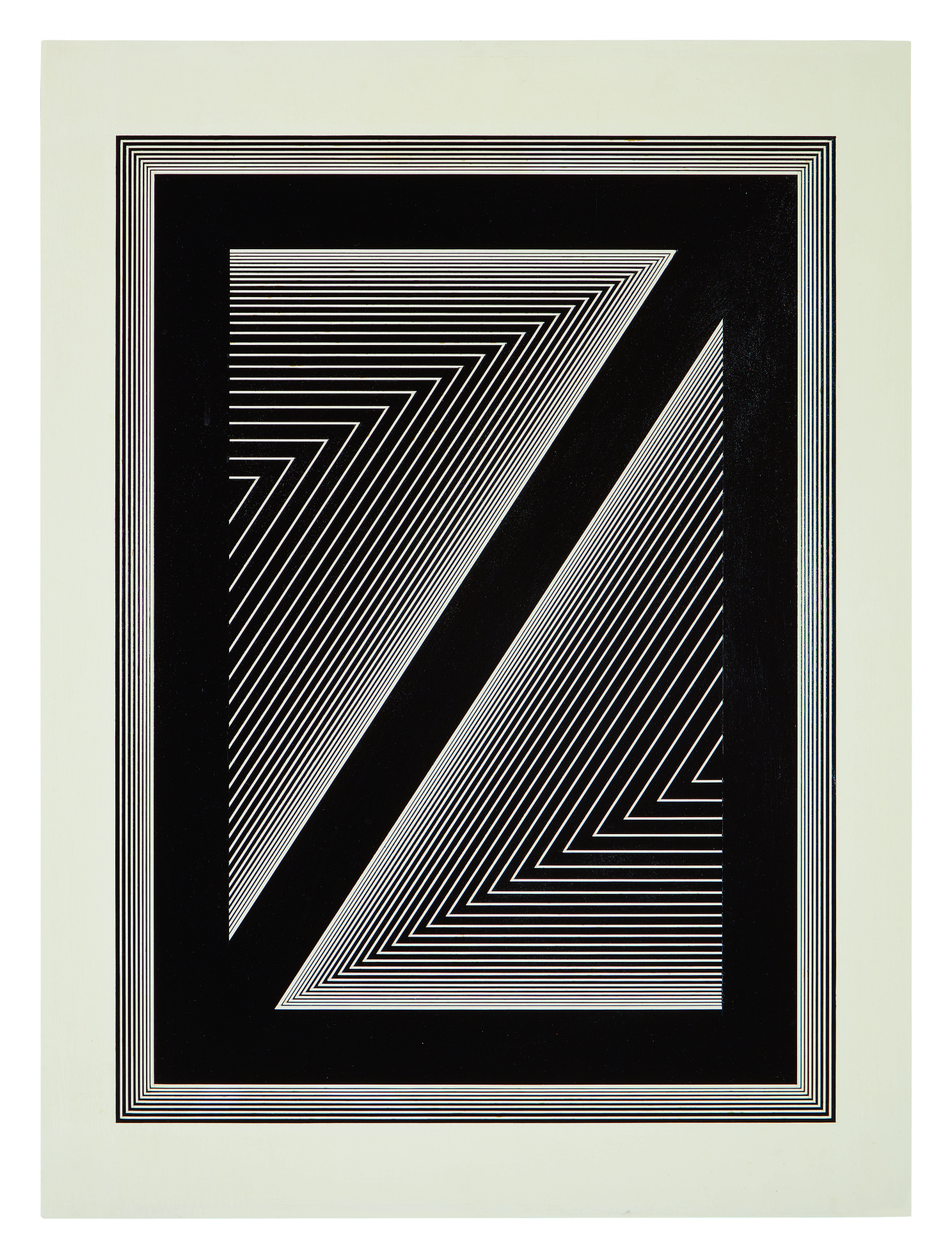 Richard Anuszkiewicz — Black Diagonal