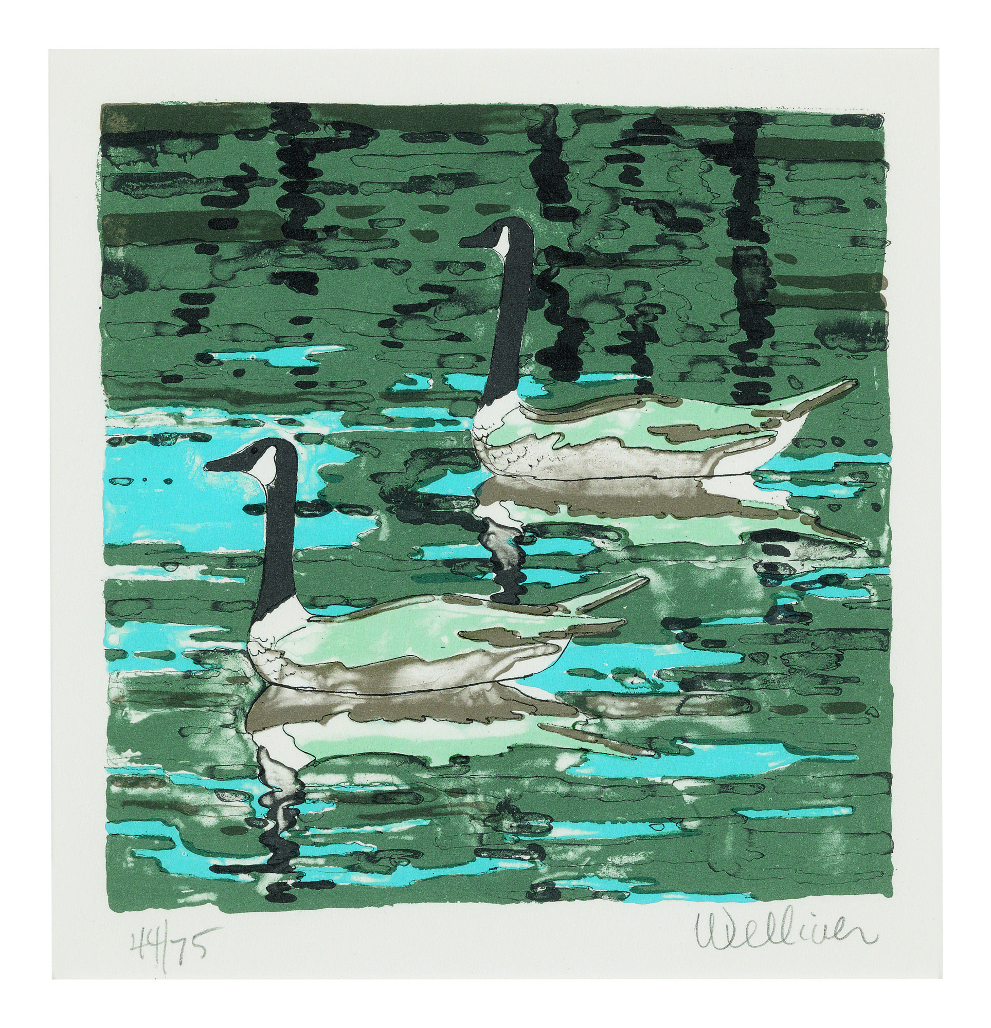 Neil Welliver — Canada Geese