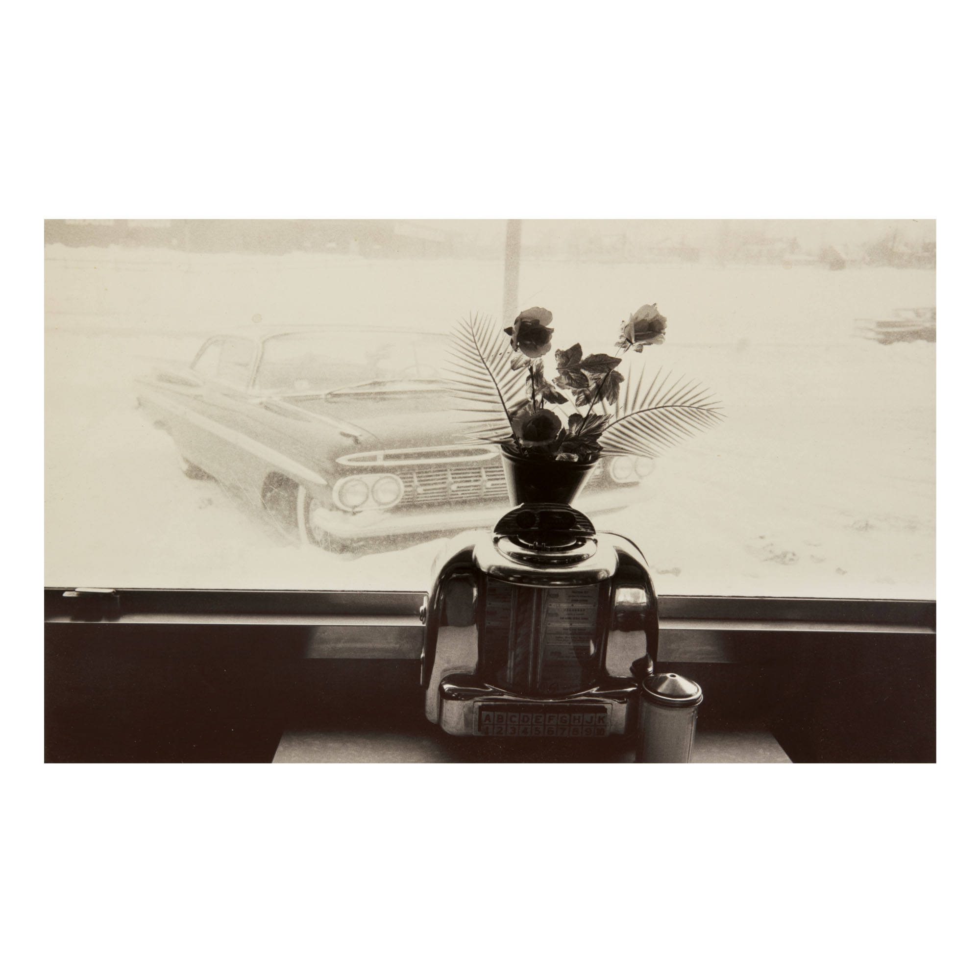 Robert Frank — Teardrops, New Jersey Diner
