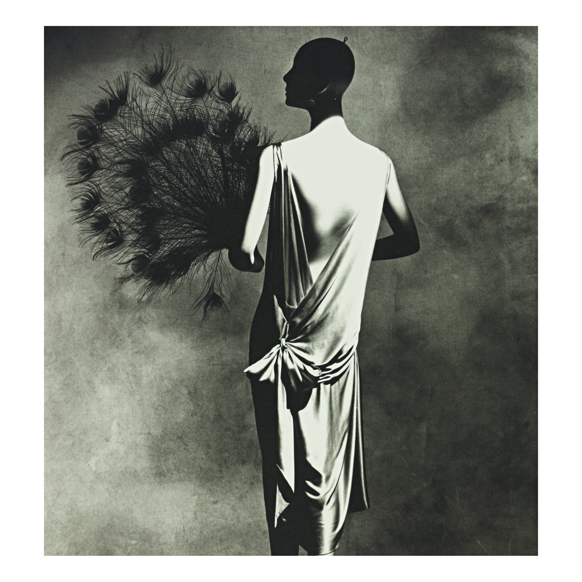 Irving Penn — 'vionnet Dress With Fan' (new York)