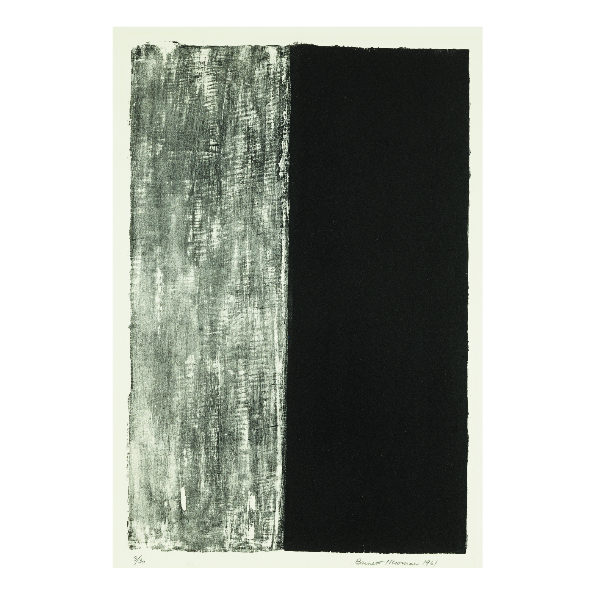 Barnett Newman — Untitled (barnett Newman Foundation 204)
