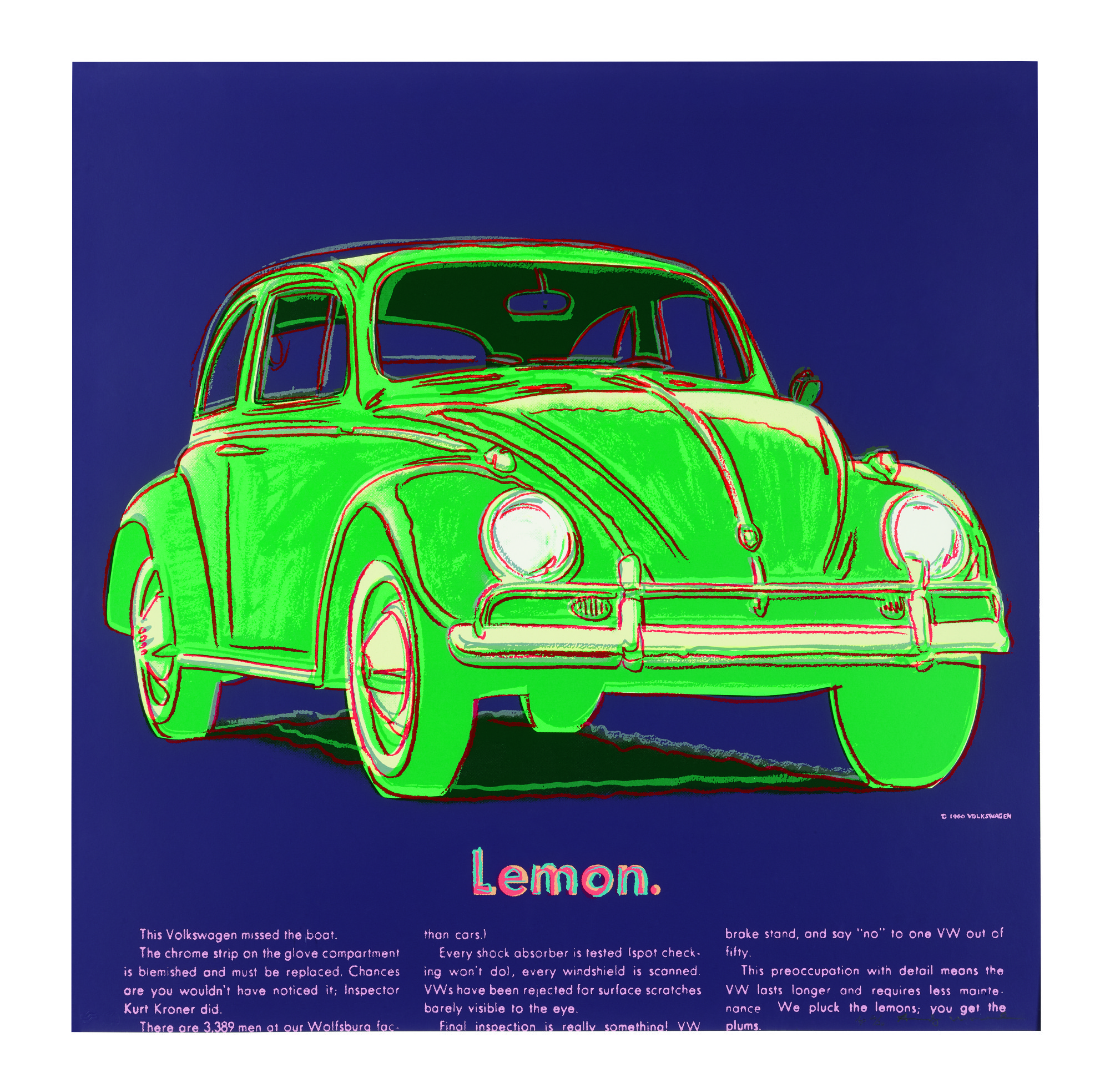 Andy Warhol — Volkswagen (f. & S. Ii.358)