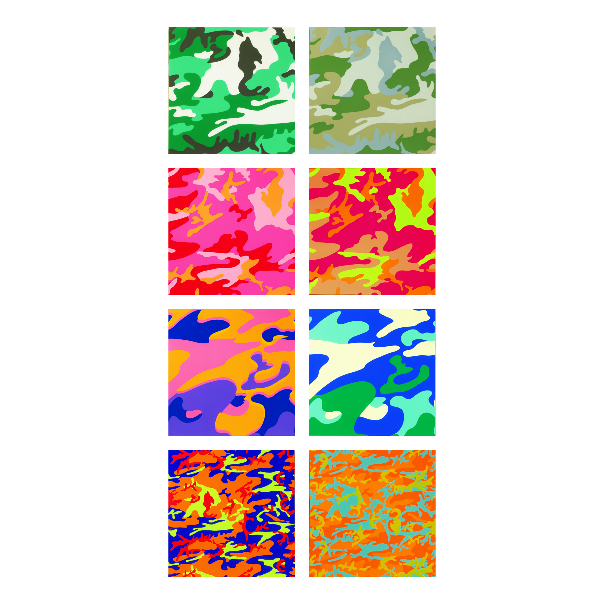 Andy Warhol — Camouflage (f. & S. Ii.406 - 413)