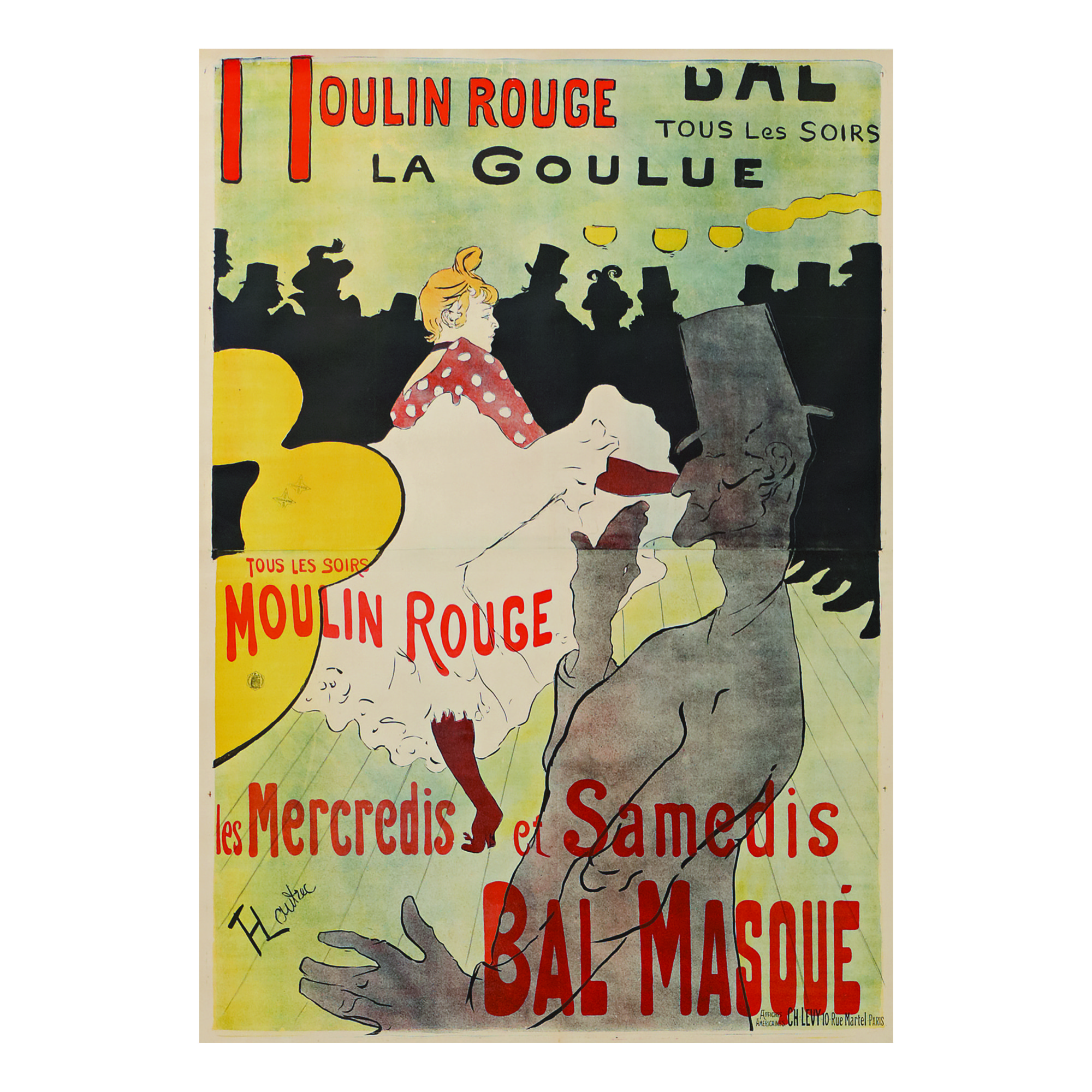Moulin Rouge - La Goulue (d. 339; Adr. 1; W. P 1)