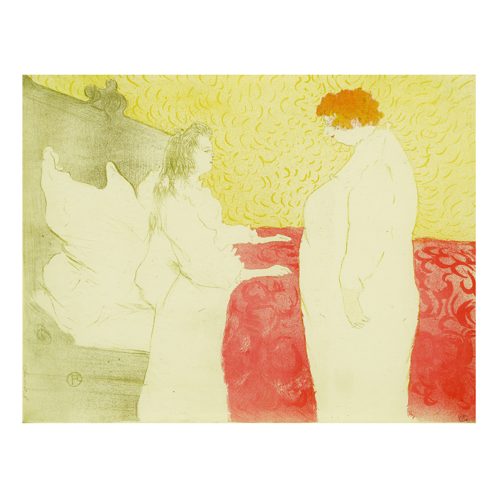 Femme Au Lit, Profil - Au Petit Lever (d. 187; Adr. 179; W. 163)