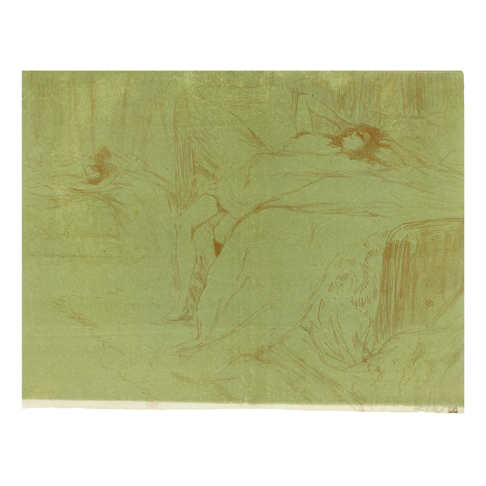 Femme Sur Le Dos - Lassitude (d. 189; Adr. 181; W. 165)