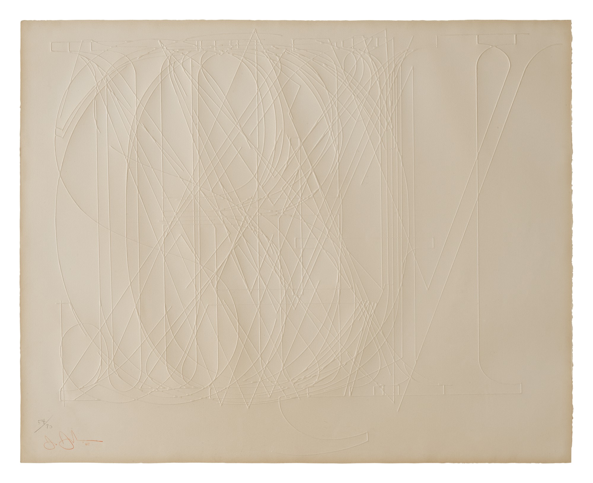 Unknown — Alphabet (embossed) (ulae 70)