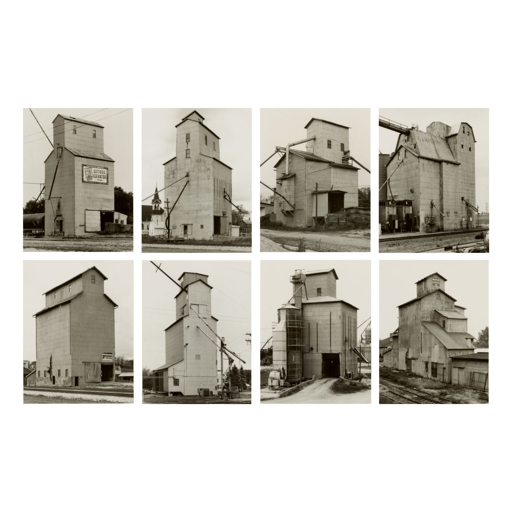 Bernd And Hilla Becher — 'grain Elevators, House Kind'