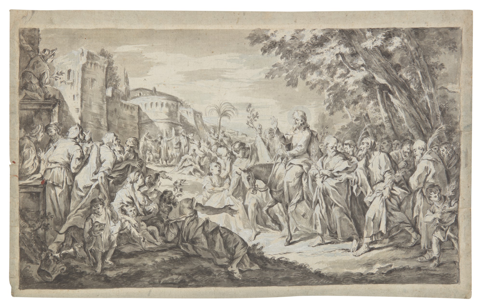 Unknown — Christ Entering Jerusalem